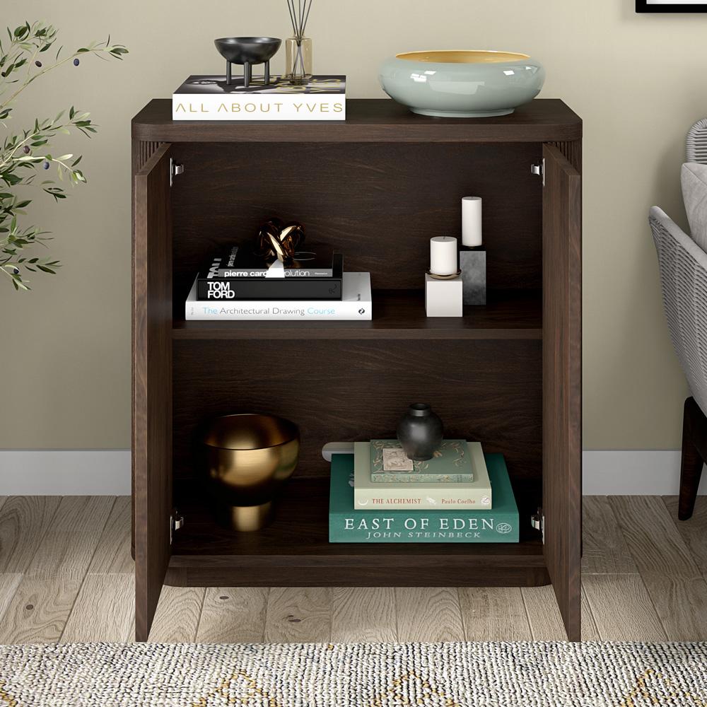 Hudson & Canal - Easton 32in Wide Rectangular Accent Cabinet in Alder Brown - AC2227 veiw 7