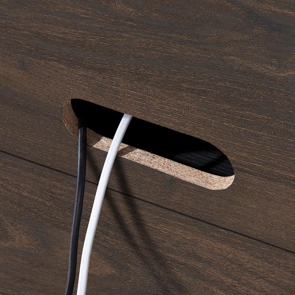 Hudson & Canal - Easton 32in Wide Rectangular Accent Cabinet in Alder Brown - AC2227 veiw 8