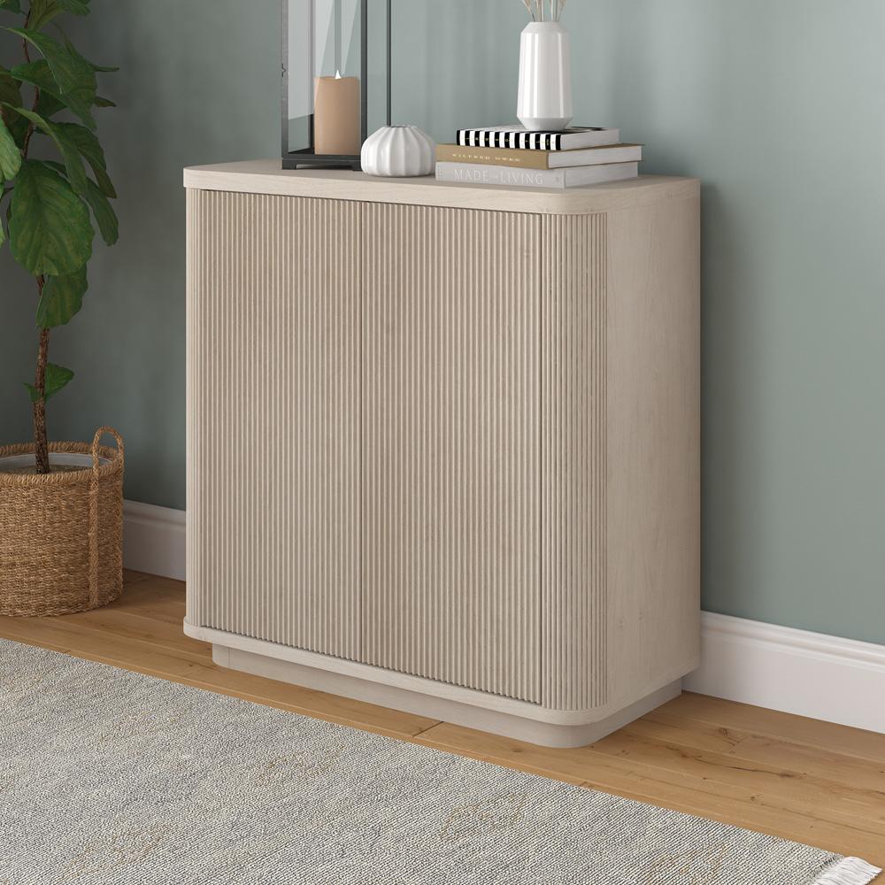 Hudson & Canal - Easton 32in Wide Rectangular Accent Cabinet in Alder White - AC2226 veiw 5