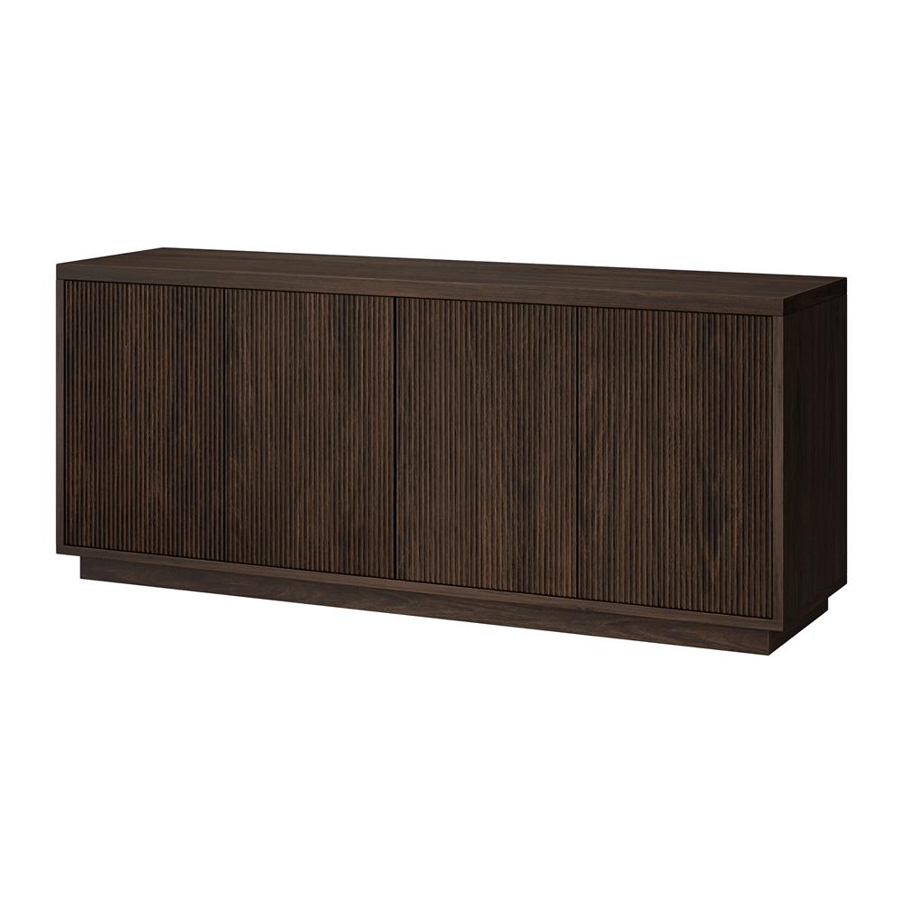 Hudson & Canal - Hanson Rectangular TV Stand for TVs up to 65in in Alder Brown - TV2232 veiw 3