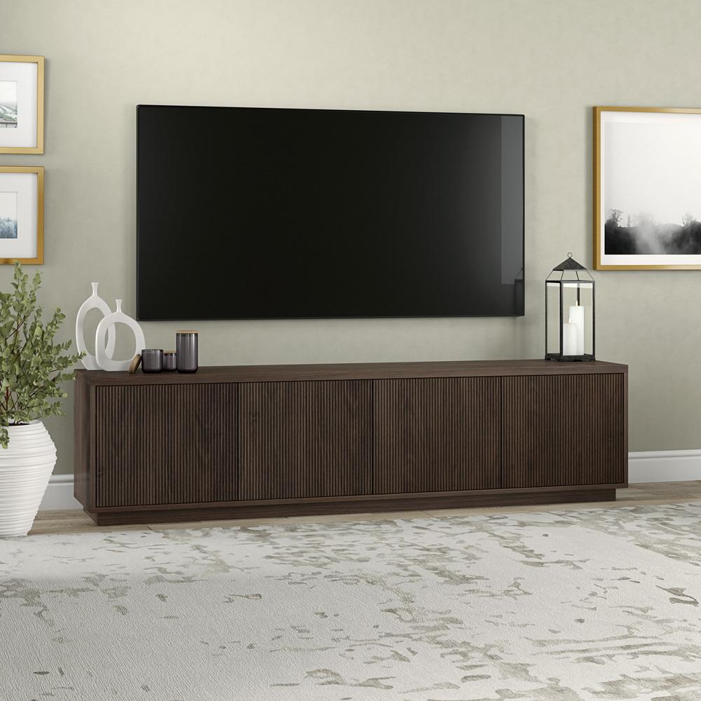 Hudson & Canal - Hanson Rectangular TV Stand for TVs up to 85in in Alder Brown - TV2211 veiw 6
