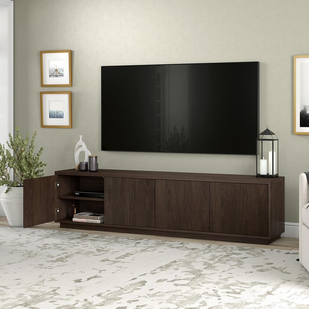 Hudson & Canal - Hanson Rectangular TV Stand for TVs up to 85in in Alder Brown - TV2211 veiw 7