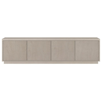 Hudson & Canal - Hanson Rectangular TV Stand for TVs up to 85in in Alder White - TV2210 veiw 2
