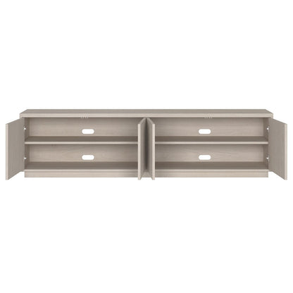 Hudson & Canal - Hanson Rectangular TV Stand for TVs up to 85in in Alder White - TV2210 veiw 4