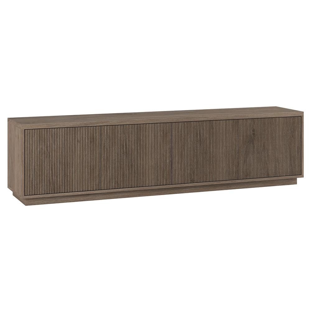Hudson & Canal - Hanson Rectangular TV Stand for TVs up to 85in in Antiqued Gray Oak - TV2209 veiw 1