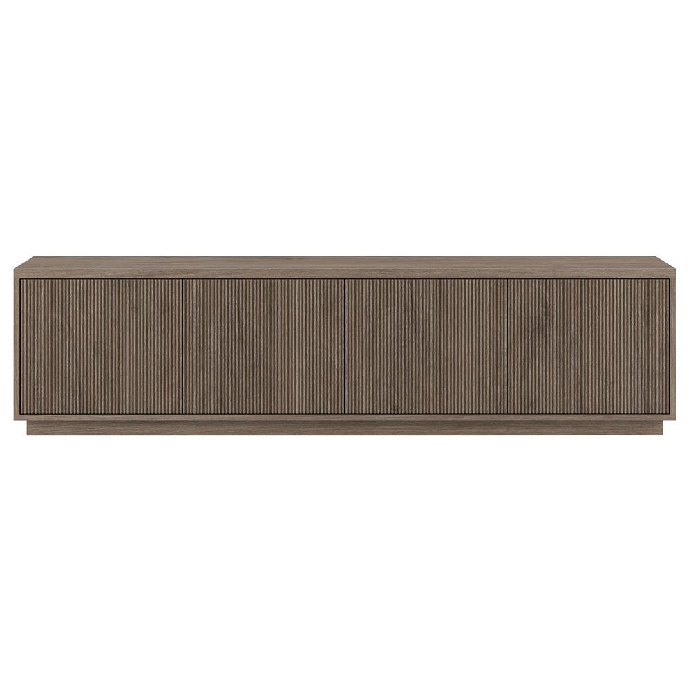Hudson & Canal - Hanson Rectangular TV Stand for TVs up to 85in in Antiqued Gray Oak - TV2209 veiw 2