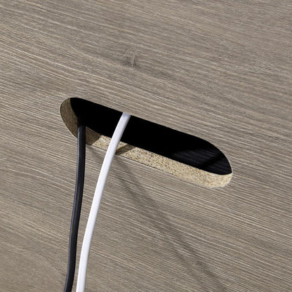 Hudson & Canal - Hanson Rectangular TV Stand for TVs up to 85in in Antiqued Gray Oak - TV2209 veiw 8