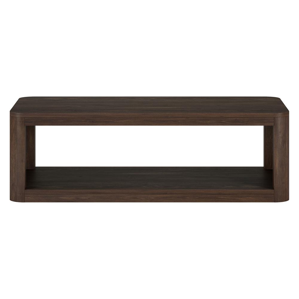 Hudson & Canal - Kellan 47in Wide Rectangular Coffee Table in Alder Brown - CT2178 veiw 2