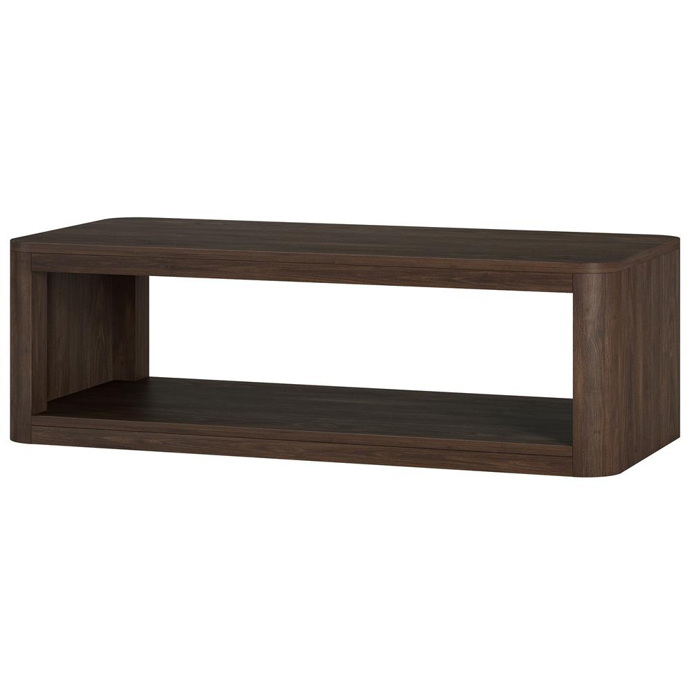 Hudson & Canal - Kellan 47in Wide Rectangular Coffee Table in Alder Brown - CT2178 veiw 3