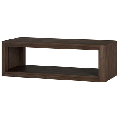 Hudson & Canal - Kellan 47in Wide Rectangular Coffee Table in Alder Brown - CT2178 veiw 3