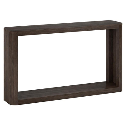 Hudson & Canal - Kellan 52in Wide Rectangular Console Table in Alder Brown - AT2181 veiw 1