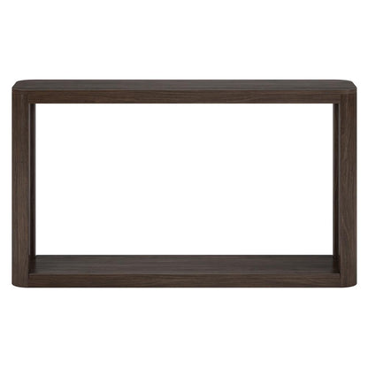 Hudson & Canal - Kellan 52in Wide Rectangular Console Table in Alder Brown - AT2181 veiw 2