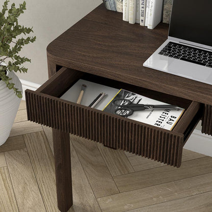 Hudson & Canal - Mendoza 48 Wide Rectangular Desk in Alder Brown - OF2272 veiw 8