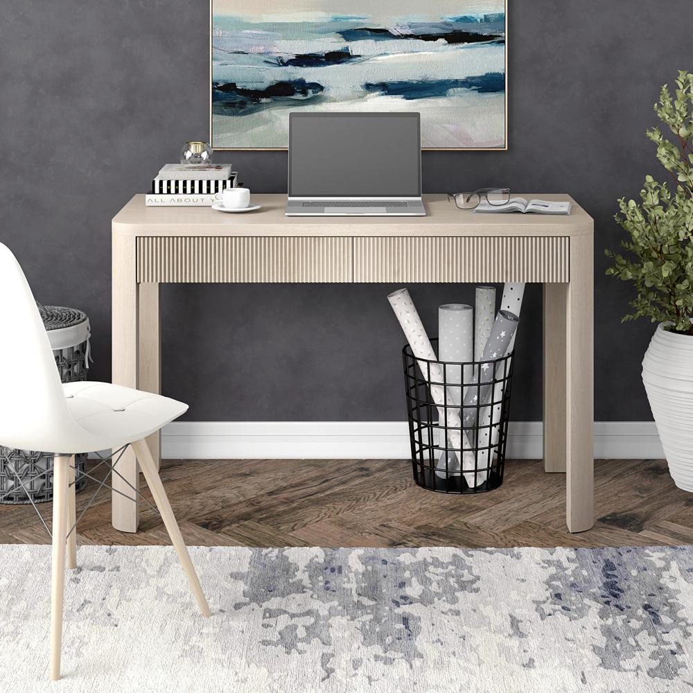 Hudson & Canal - Mendoza 48 Wide Rectangular Desk in Alder White - OF2271 veiw 6