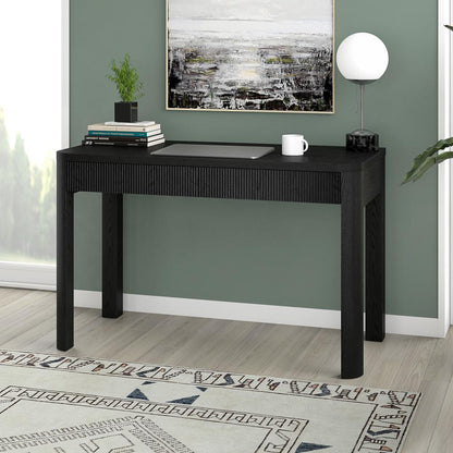 Hudson & Canal - Mendoza 48 Wide Rectangular Desk in Black Grain - OF2270 veiw 7
