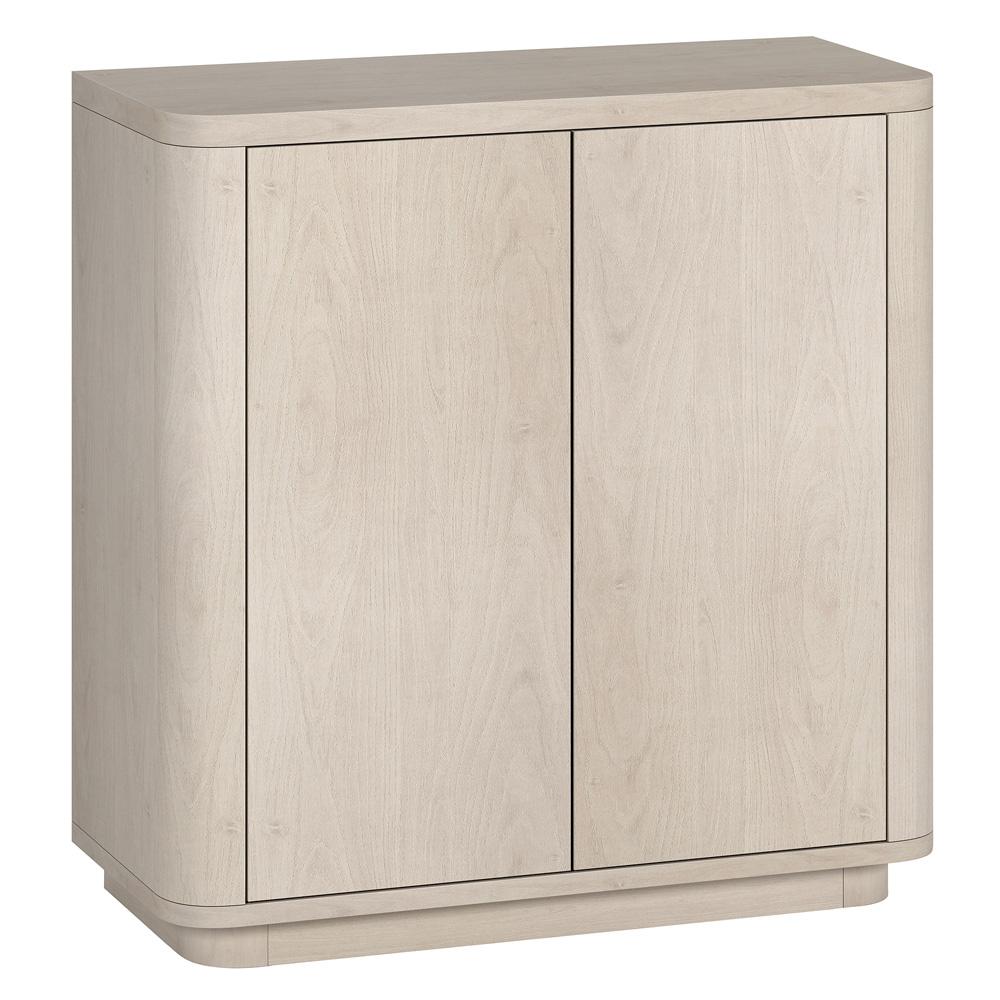 Hudson & Canal - Plympton 32in Wide Rectangular Accent Cabinet in Alder White - AC2223 veiw 1