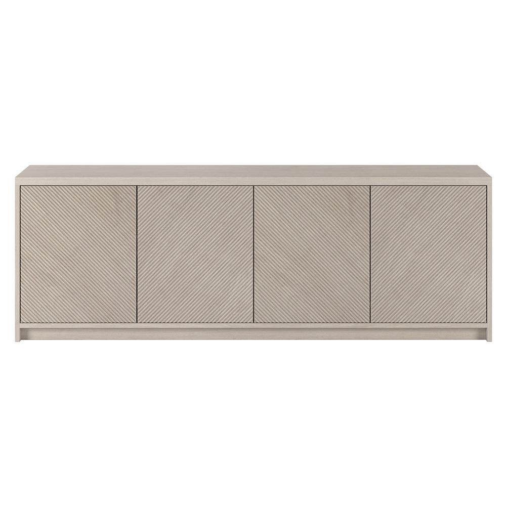 Hudson & Canal - Renad Rectangular TV Stand for TVs up to 78in in Alder White - TV2249 veiw 2