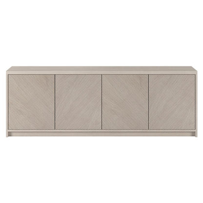 Hudson & Canal - Renad Rectangular TV Stand for TVs up to 78in in Alder White - TV2249 veiw 2