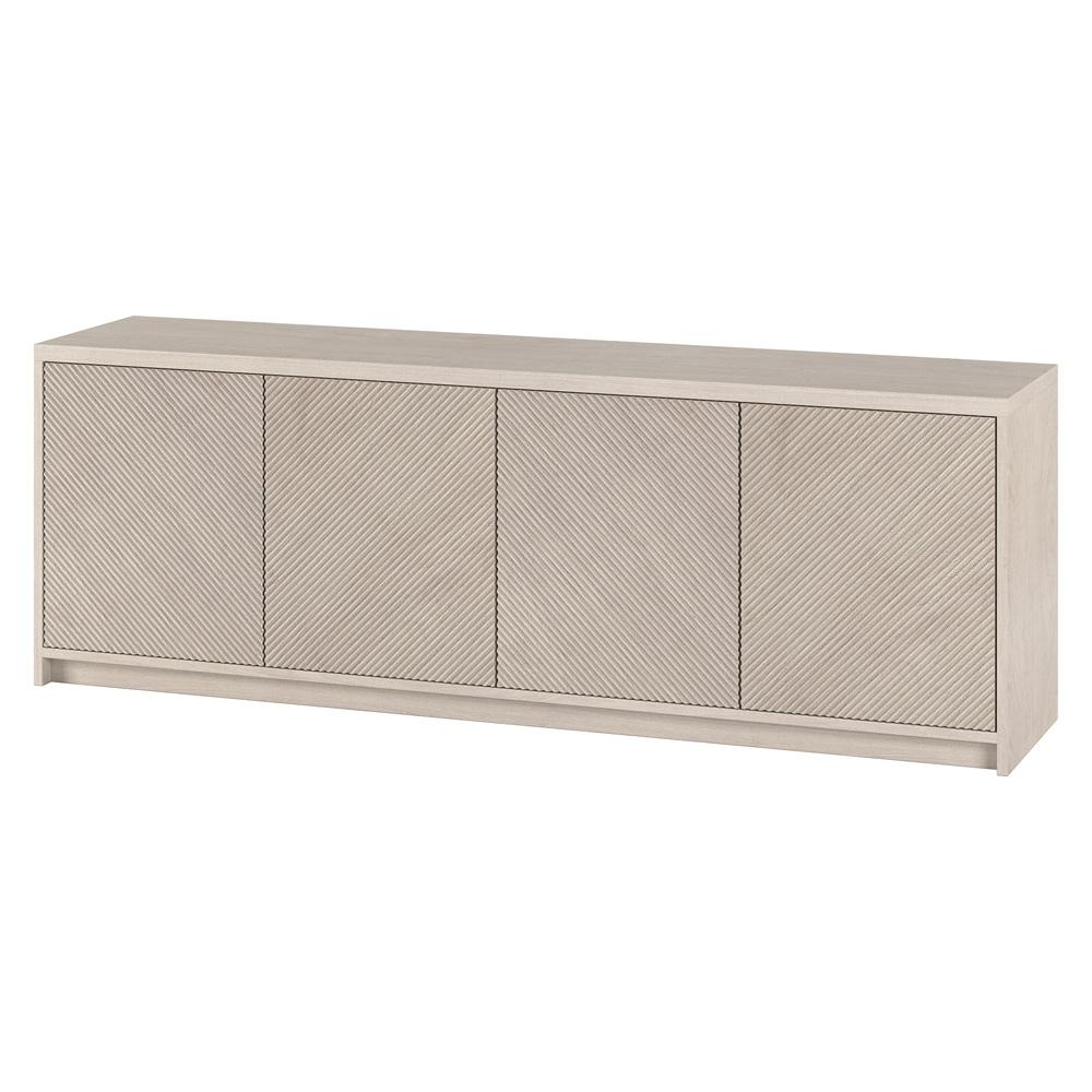 Hudson & Canal - Renad Rectangular TV Stand for TVs up to 78in in Alder White - TV2249 veiw 3