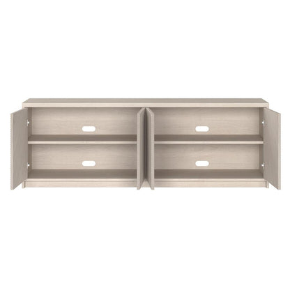 Hudson & Canal - Renad Rectangular TV Stand for TVs up to 78in in Alder White - TV2249 veiw 4
