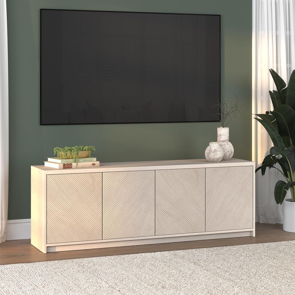 Hudson & Canal - Renad Rectangular TV Stand for TVs up to 78in in Alder White - TV2249 veiw 6