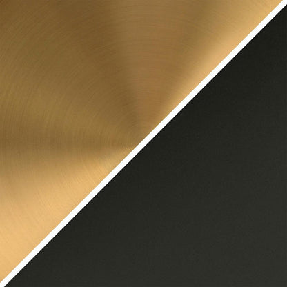 Hudson & Canal - Simona 2-Light Floor Lamp with Fabric Shade in Matte Black/Brass - FL2038 veiw 6