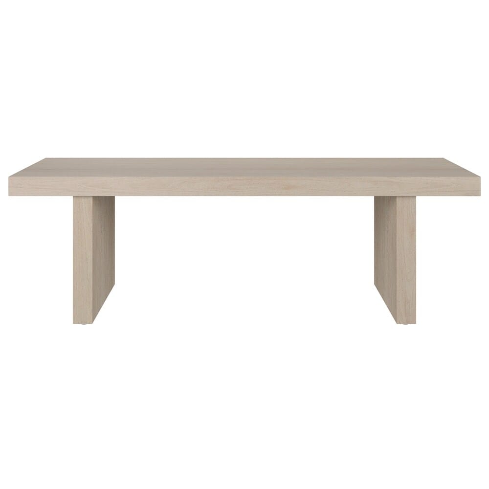 Hudson & Canal - Soren 48in Wide Rectangular Coffee Table in Alder White - CT2246 veiw 2