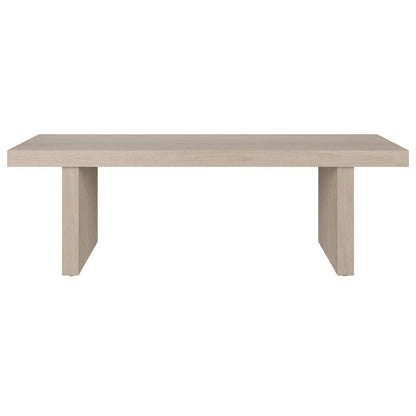 Hudson & Canal - Soren 48in Wide Rectangular Coffee Table in Alder White - CT2246 veiw 2