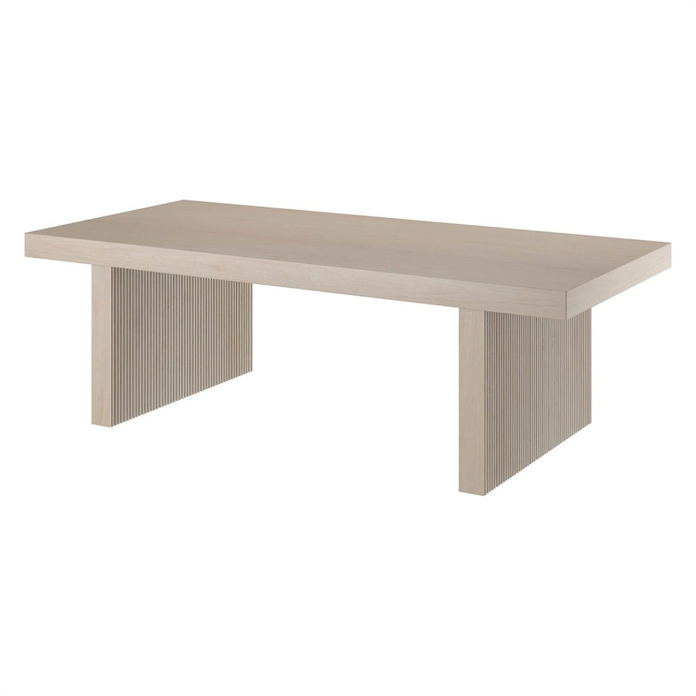 Hudson & Canal - Soren 48in Wide Rectangular Coffee Table in Alder White - CT2246 veiw 3