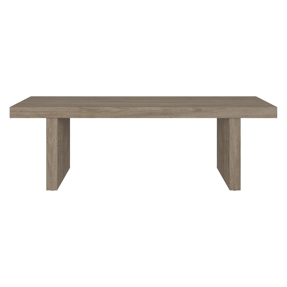 Hudson & Canal - Soren 48in Wide Rectangular Coffee Table in Antiqued Gray Oak - CT2247 veiw 2