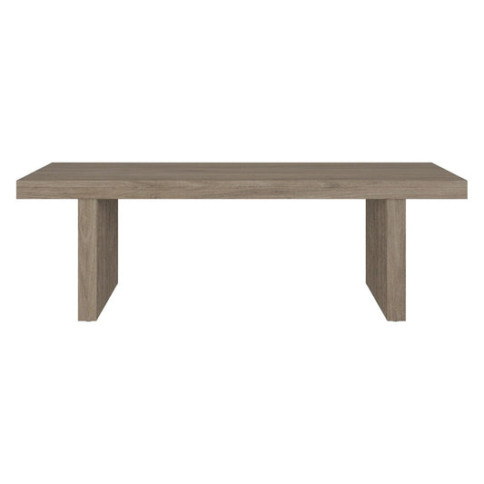 Hudson & Canal - Soren 48in Wide Rectangular Coffee Table in Antiqued Gray Oak - CT2247 veiw 2