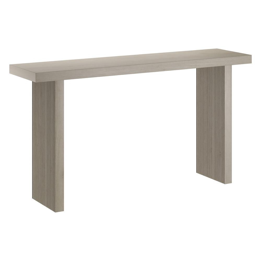 Hudson & Canal - Soren 55in Wide Rectangular Console Table in Alder White - AT2268 veiw 1