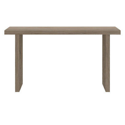 Hudson & Canal - Soren 55in Wide Rectangular Console Table in Antiqued Gray Oak - AT2267 veiw 2