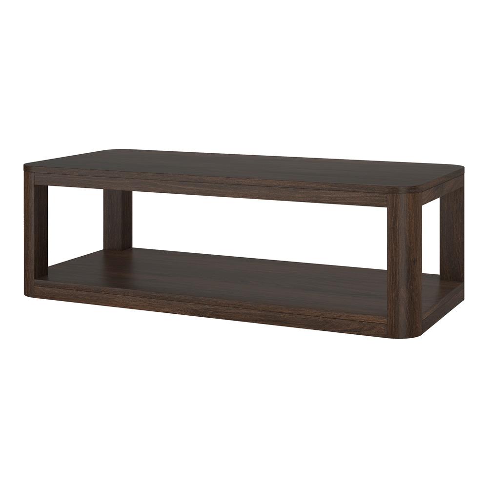 Hudson & Canal - Stellan 47in Wide Rectangular Coffee Table in Alder Brown - CT2197 veiw 3