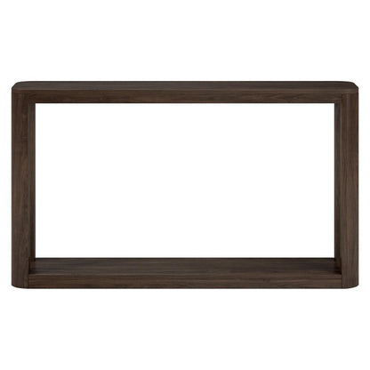 Hudson & Canal - Stellan 52in Wide Rectangular Console Table in Alder Brown - AT2200 veiw 2