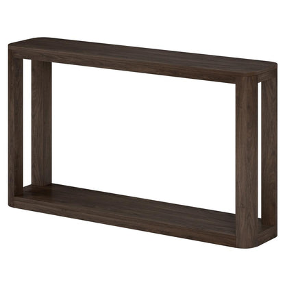 Hudson & Canal - Stellan 52in Wide Rectangular Console Table in Alder Brown - AT2200 veiw 3