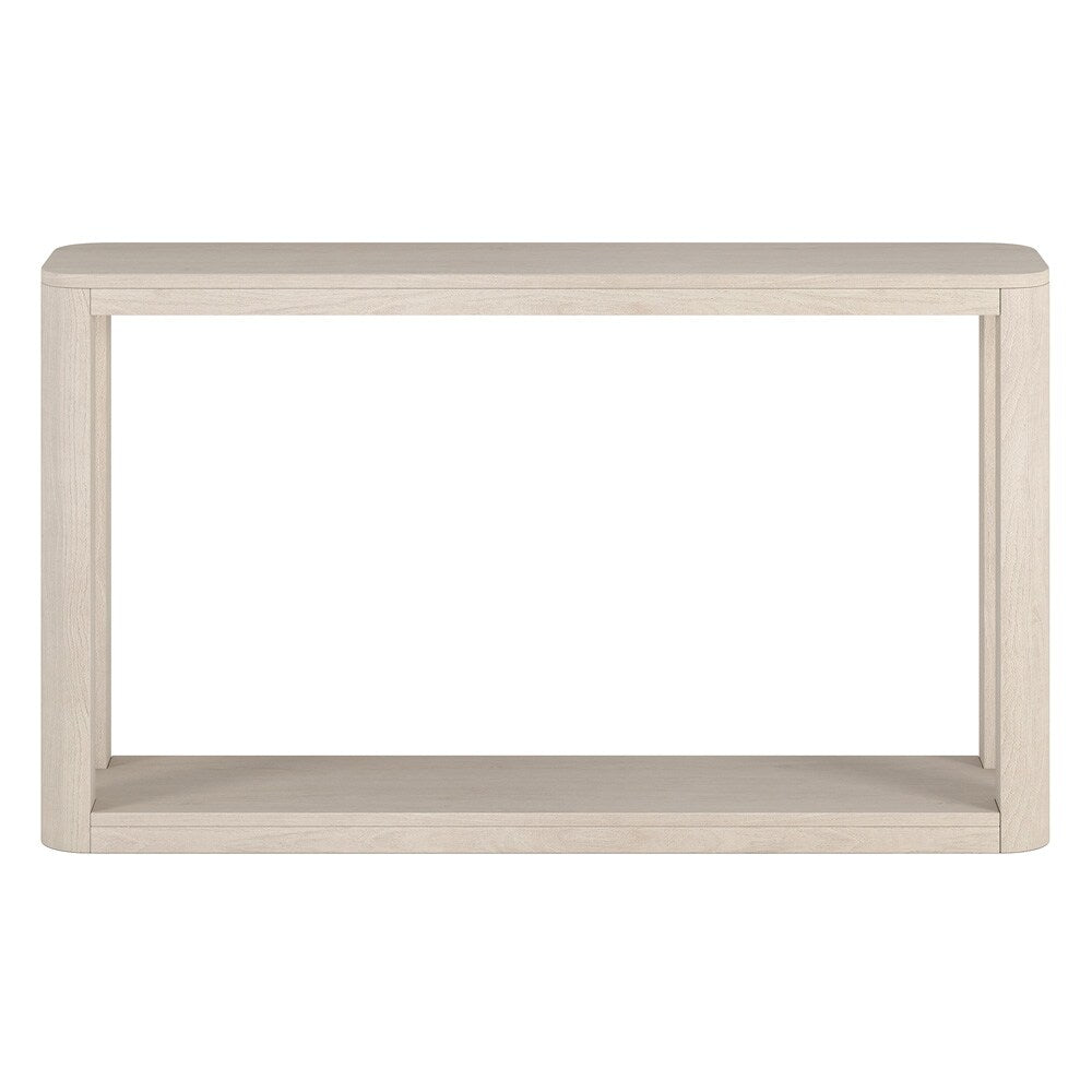 Hudson & Canal - Stellan 52in Wide Rectangular Console Table in Alder White - AT2199 veiw 2