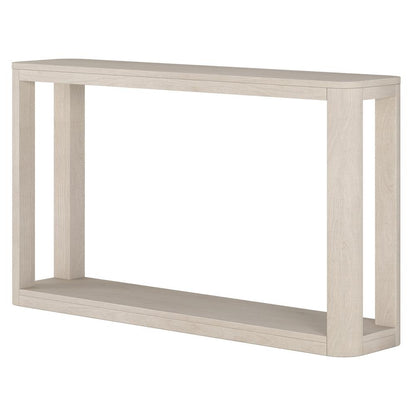 Hudson & Canal - Stellan 52in Wide Rectangular Console Table in Alder White - AT2199 veiw 3