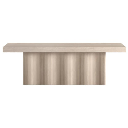 Hudson & Canal - Torren 48in Wide Rectangular Coffee Table in Alder White - CT2264 veiw 2