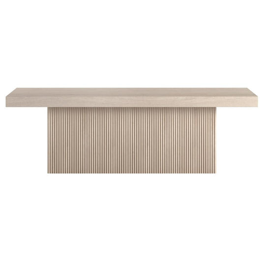 Hudson & Canal - Torren 48in Wide Rectangular Coffee Table in Alder White - CT2264 veiw 2
