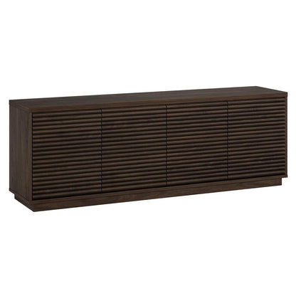 Hudson & Canal - Tullis Rectangular TV Stand for TVs up to 78in in Alder Brown - TV2235 veiw 1
