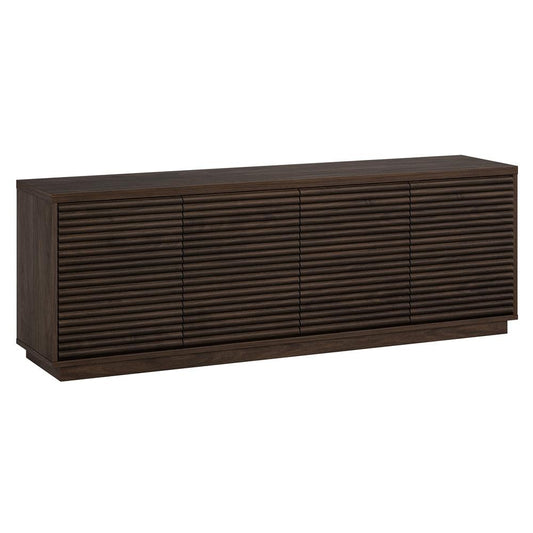 Hudson & Canal - Tullis Rectangular TV Stand for TVs up to 78in in Alder Brown - TV2235 veiw 1