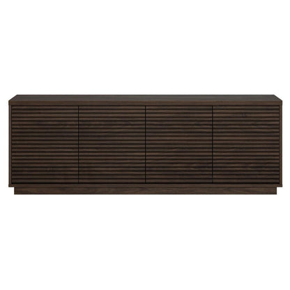 Hudson & Canal - Tullis Rectangular TV Stand for TVs up to 78in in Alder Brown - TV2235 veiw 2
