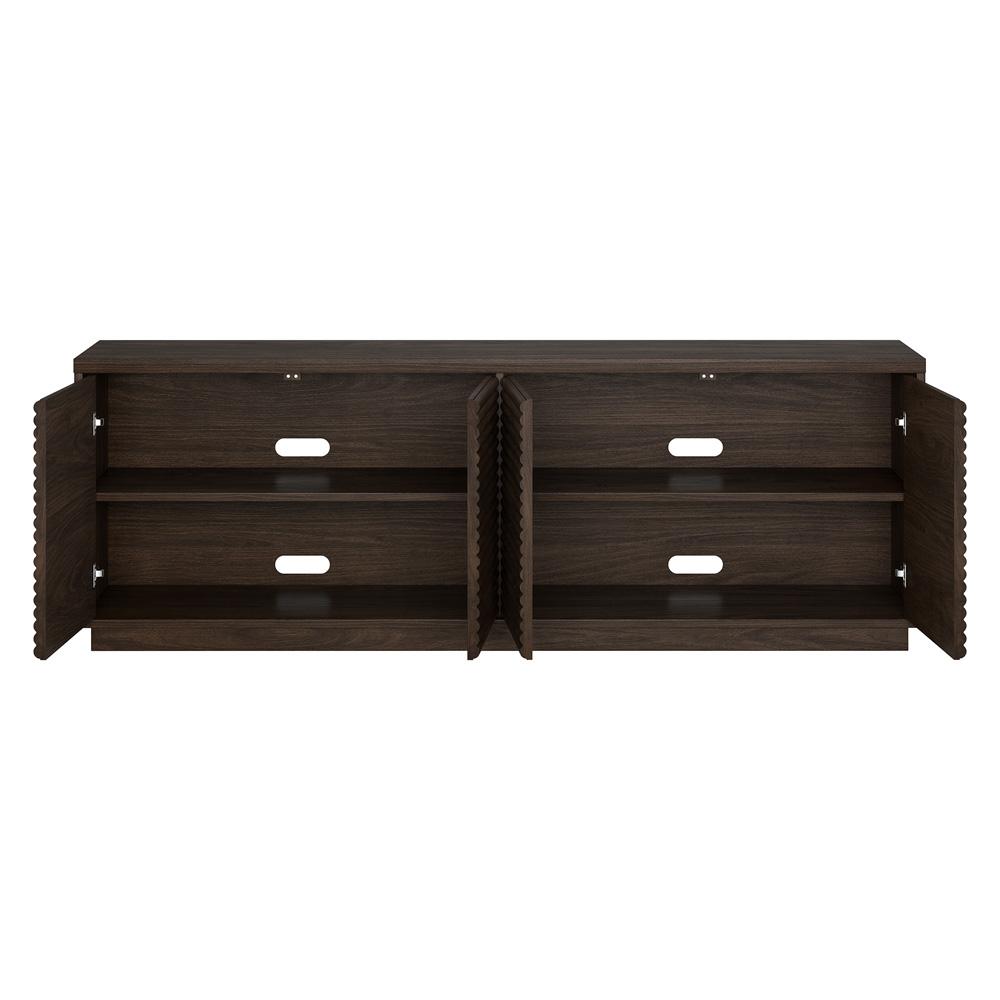 Hudson & Canal - Tullis Rectangular TV Stand for TVs up to 78in in Alder Brown - TV2235 veiw 4