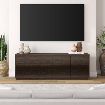 Hudson & Canal - Tullis Rectangular TV Stand for TVs up to 78in in Alder Brown - TV2235 veiw 5