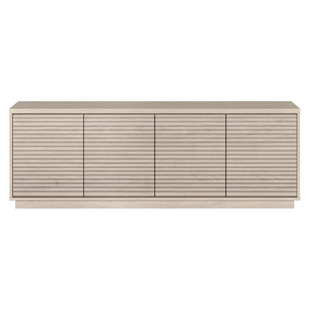 Hudson & Canal - Tullis Rectangular TV Stand for TVs up to 78in in Alder White - TV2234 veiw 2