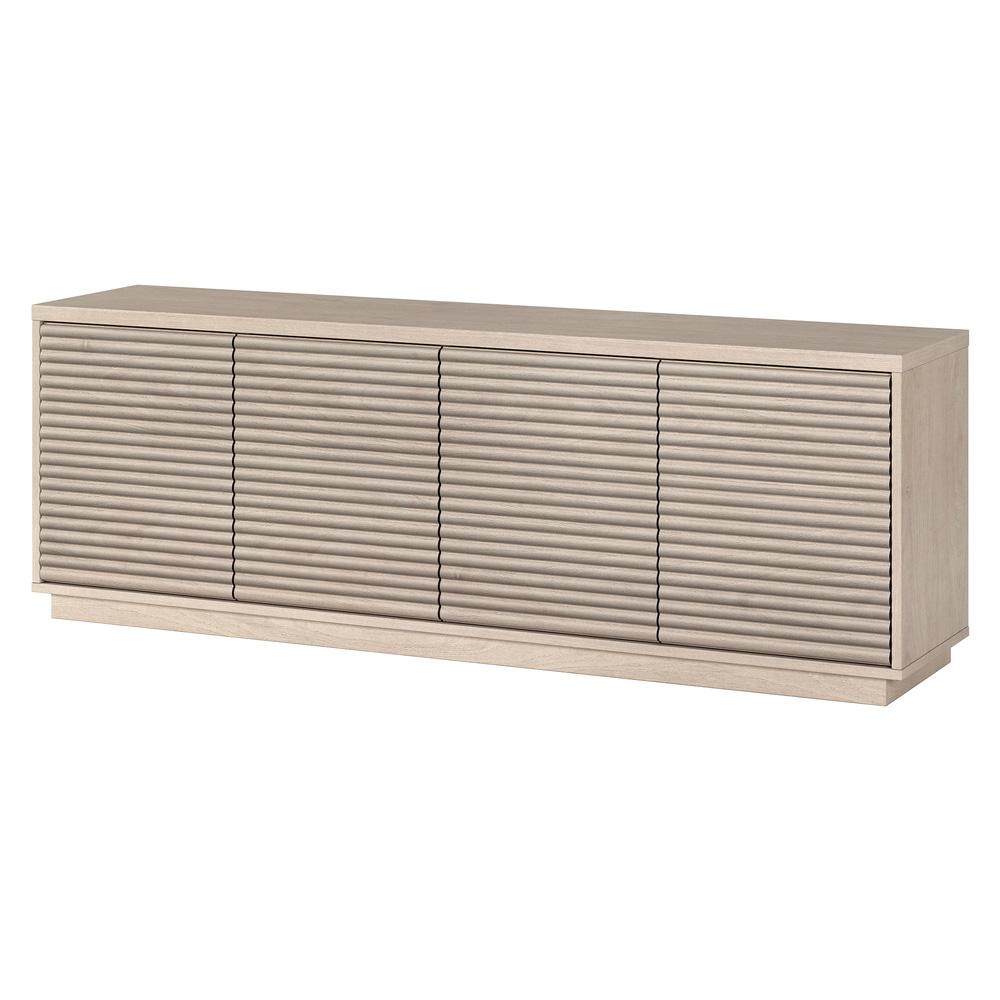 Hudson & Canal - Tullis Rectangular TV Stand for TVs up to 78in in Alder White - TV2234 veiw 3