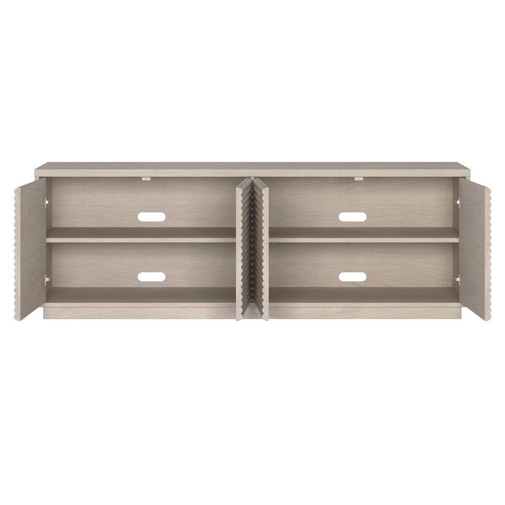 Hudson & Canal - Tullis Rectangular TV Stand for TVs up to 78in in Alder White - TV2234 veiw 4