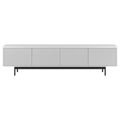 Hudson & Canal - Whitman Rectangular TV Stand for TVs up to 85in in Alder White - TV2187 veiw 2