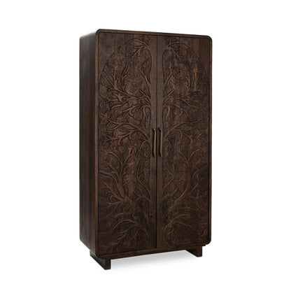 Classic Home - Albero Mango Wood Cabinet In Brown - 52010963 veiw 1